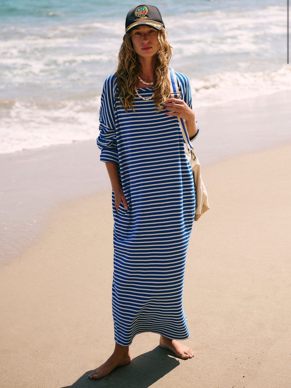 Free People Free-EST Tivoli Stripe Maxi DressNWOT Missing inside labels